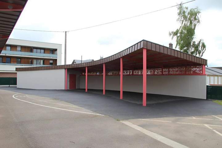 Aménagement scolaire Valliquerville