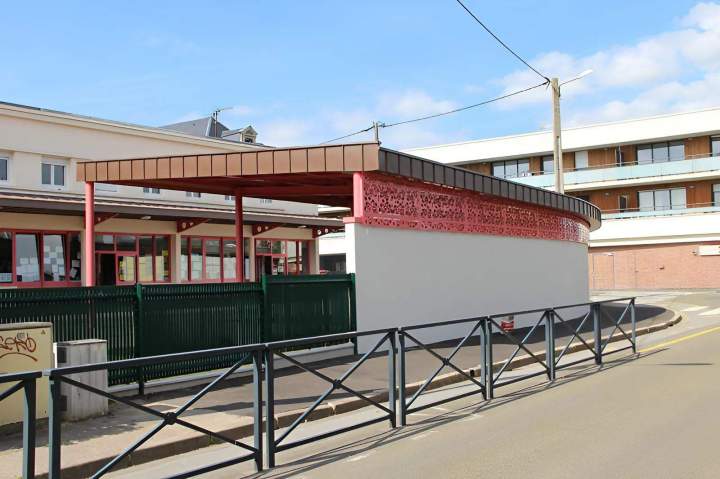 Aménagement scolaire Valliquerville