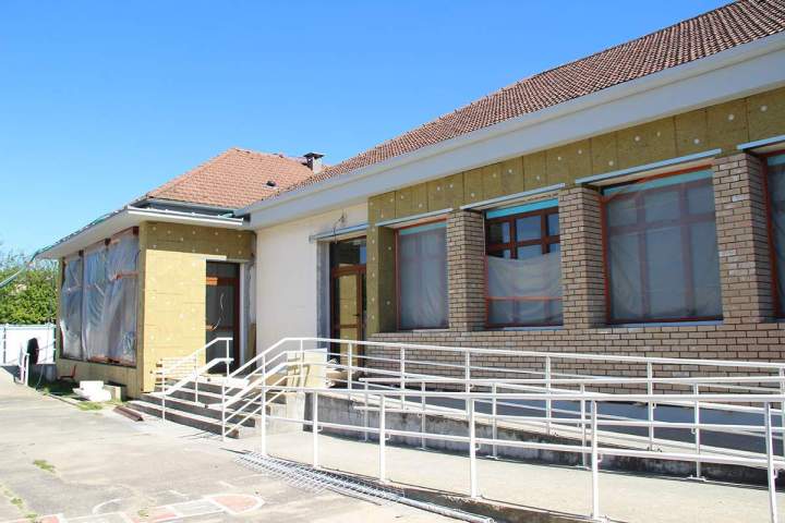 EXTENSION ET RENOVATION THERMIQUE DE L’ECOLE MAUPOMET MANTES LA VILLE.